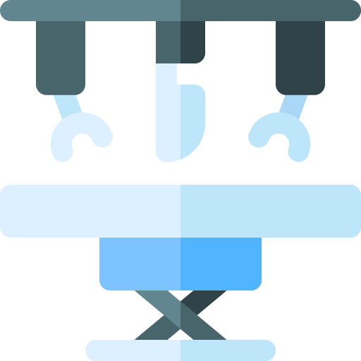 chirurgieroboter Basic Rounded Flat icon