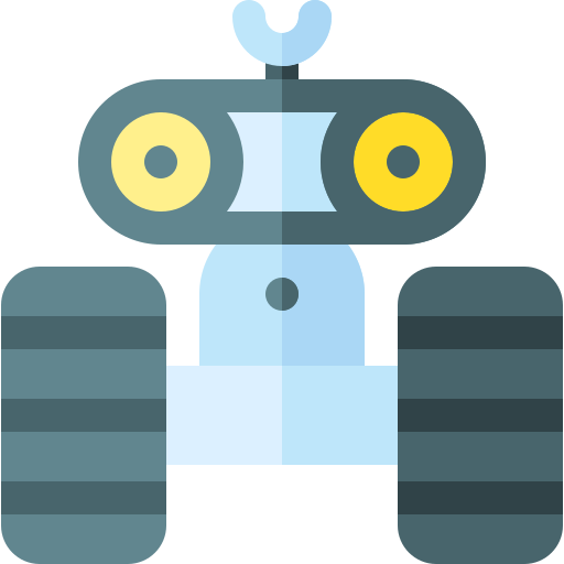 Robotics Basic Rounded Flat icon
