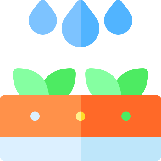 Smart farm Basic Rounded Flat icon