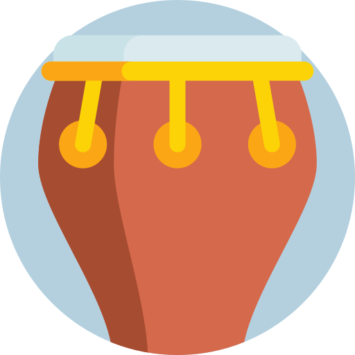 Conga Detailed Flat Circular Flat icon