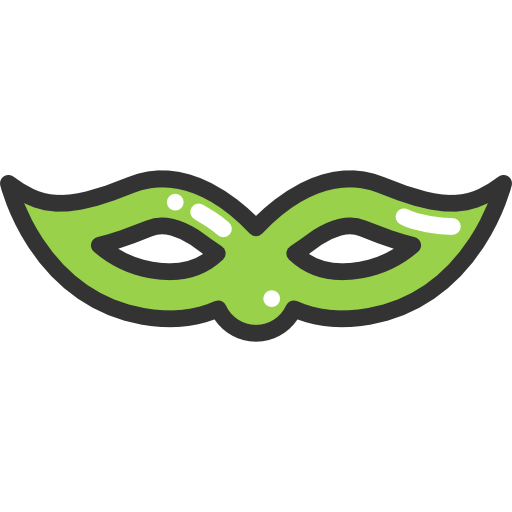 máscara Special Lineal color icono