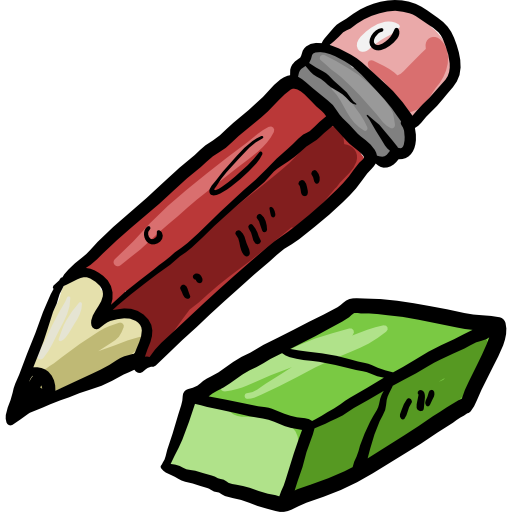 Pencil Hand Drawn Color icon