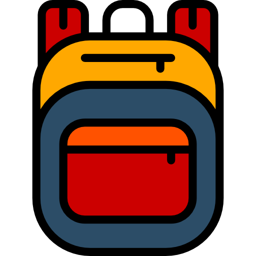 mochila Special Lineal color icono