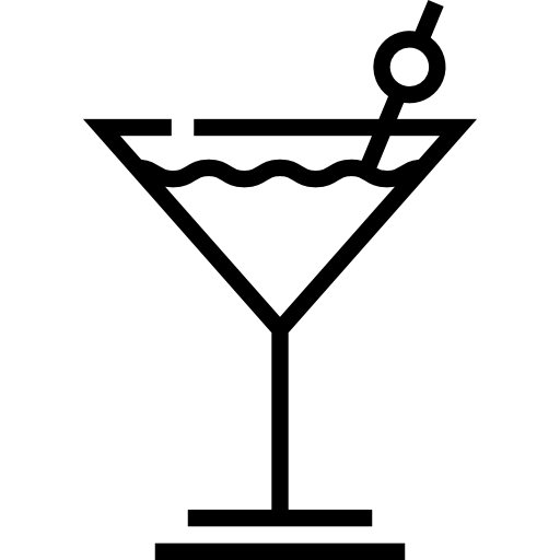 Cocktail Detailed Straight Lineal icon