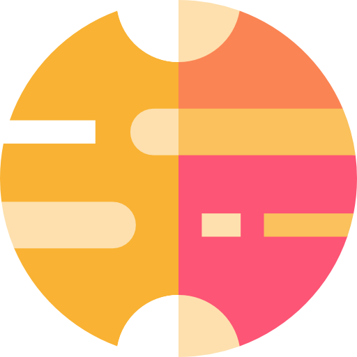 행성 Basic Straight Flat icon