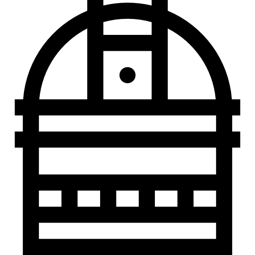 망원경 Basic Straight Lineal icon
