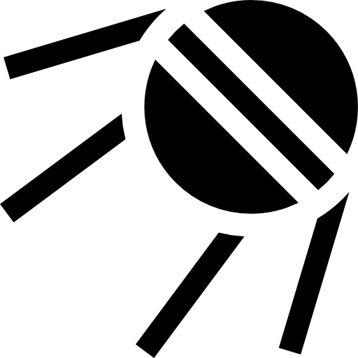 satelita Basic Straight Filled ikona