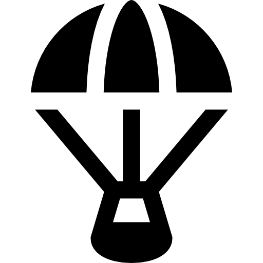 capsula spaziale Basic Straight Filled icona