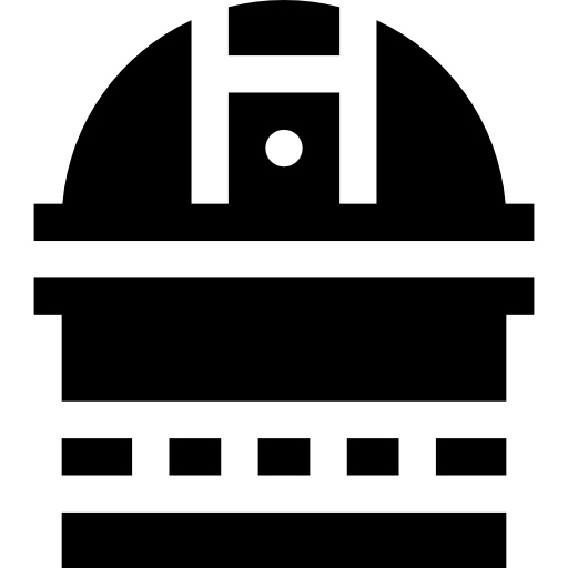telescopio Basic Straight Filled icono