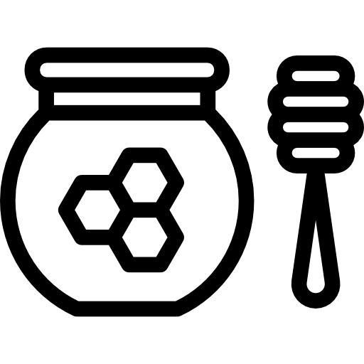 ハニー Detailed Rounded Lineal icon