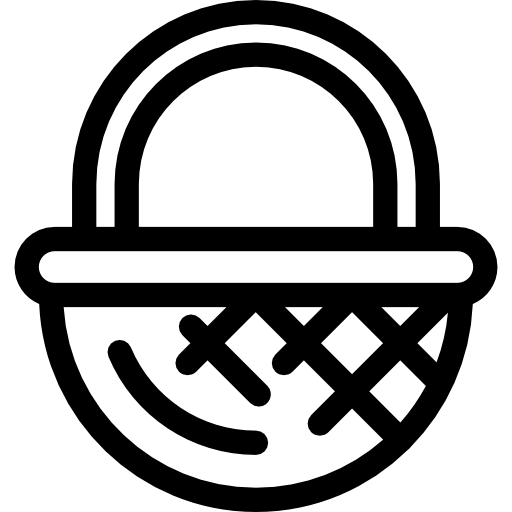 バスケット Detailed Rounded Lineal icon
