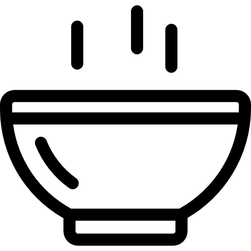 수프 Detailed Rounded Lineal icon