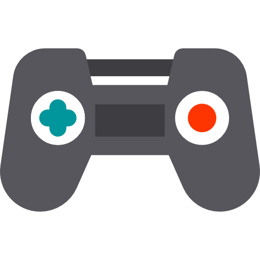 spielcontroller Basic Rounded Flat icon