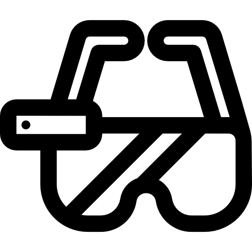 gafas ar Basic Rounded Lineal icono