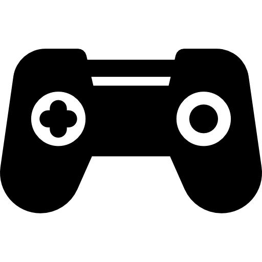controle de vídeo game Basic Rounded Filled Ícone