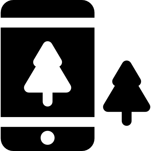 Smartphone Basic Rounded Filled icon