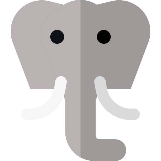 Слон Basic Rounded Flat иконка