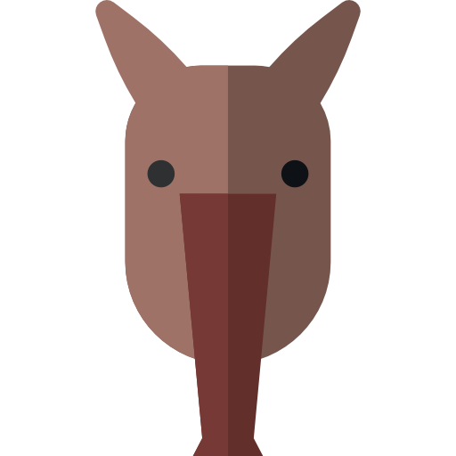 Anteater Basic Rounded Flat icon
