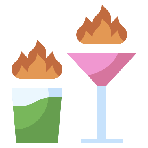cocktail Surang Flat icoon