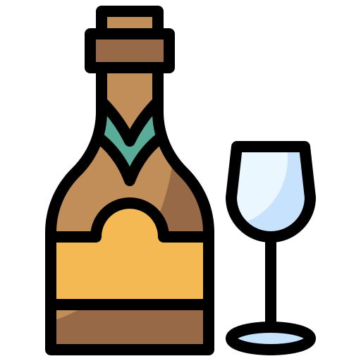Champagne Surang Lineal Color icon