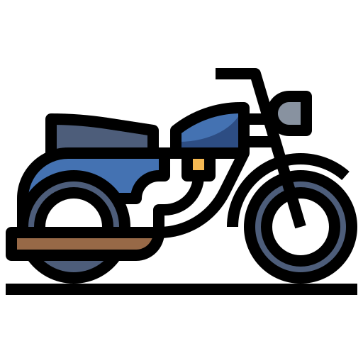 motorrad Surang Lineal Color icon