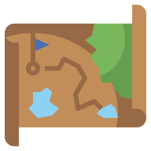 mapa Surang Flat ikona