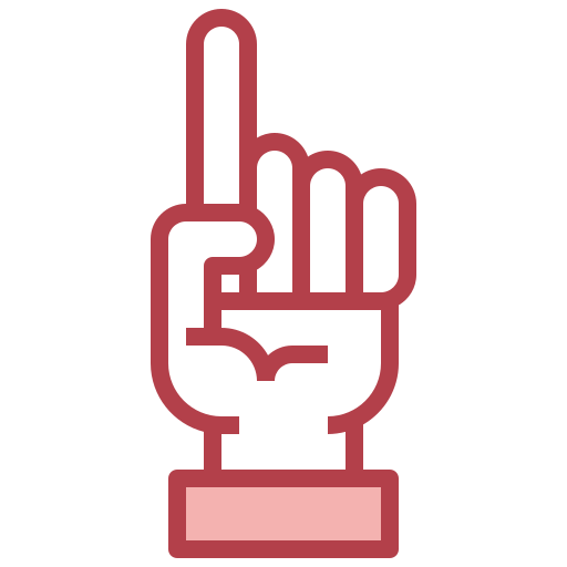 Foam hand Surang Red icon