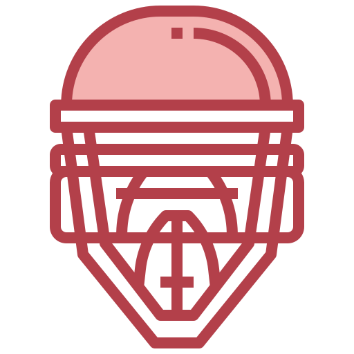 Mascara de catcher Surang Red icono