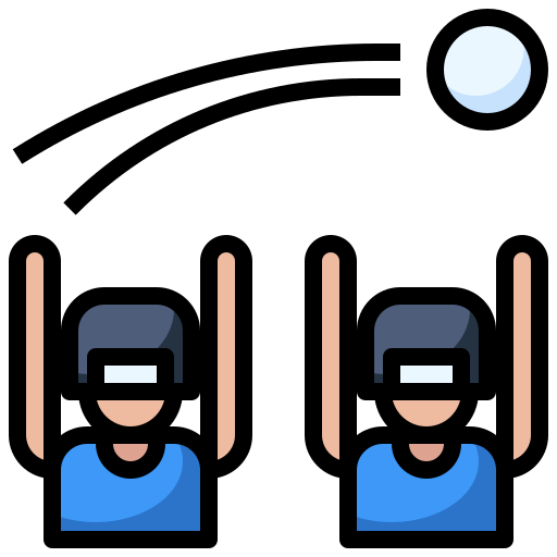 baseballspieler Surang Lineal Color icon