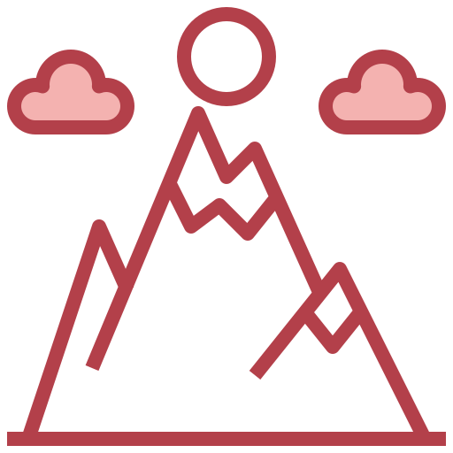 Mountains Surang Red icon