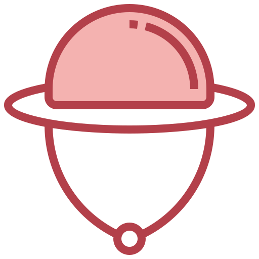 sombrero de explorador Surang Red icono
