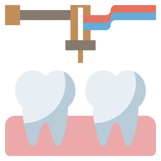 Dente Surang Flat Ícone