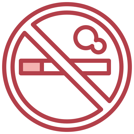 niet roken Surang Red icoon