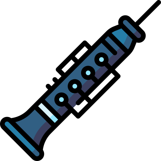 Oboe Special Lineal color icono