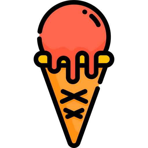 Ice cream Kosonicon Lineal color icon