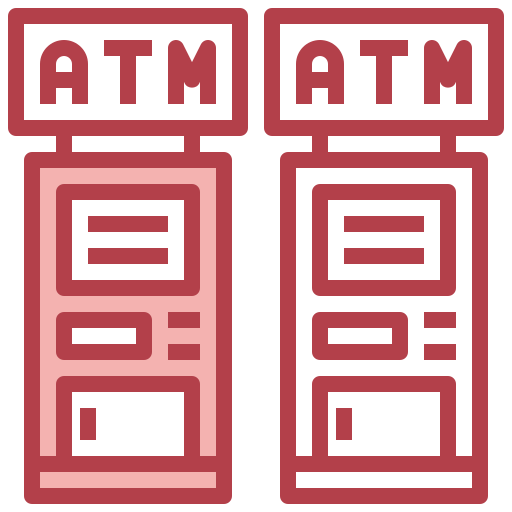 cajero automático Surang Red icono