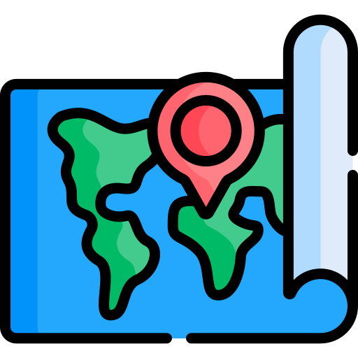 Maps Special Lineal color icon