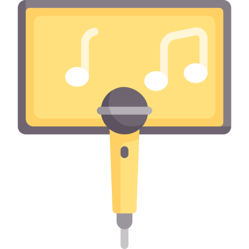 karaoke Special Flat icon