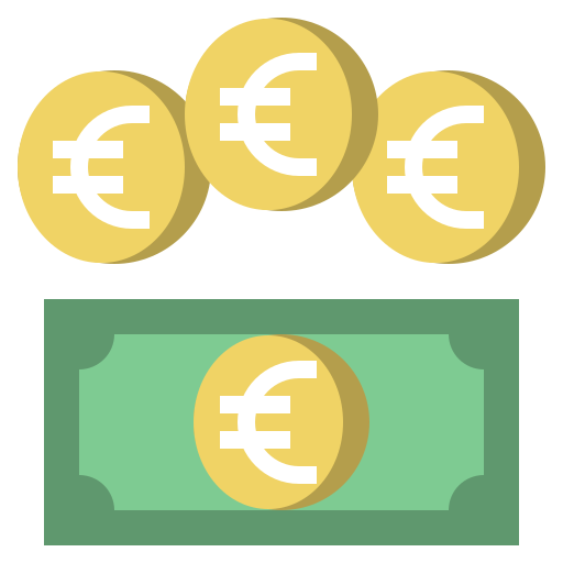 euro Surang Flat ikona