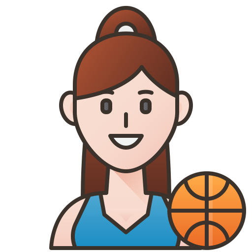 バスケットボール Amethys Design Lineal Color icon