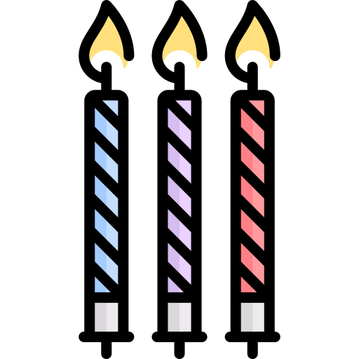 キャンドル Special Lineal color icon
