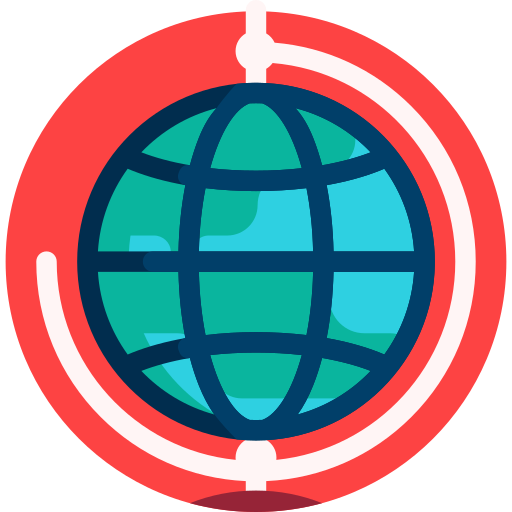 Świat Detailed Flat Circular Flat ikona