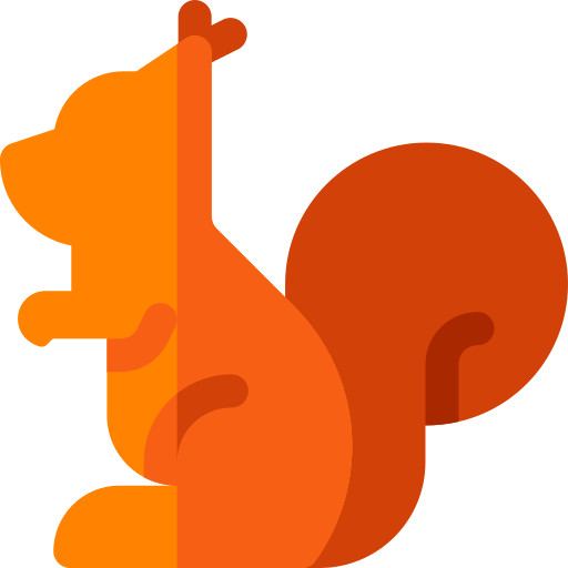 eichhörnchen Basic Rounded Flat icon