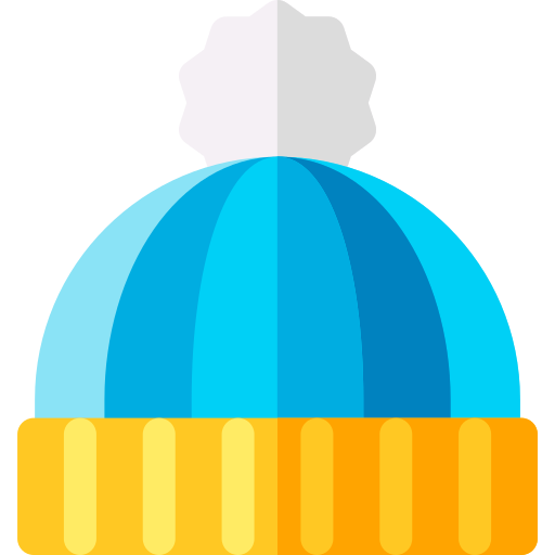冬用の帽子 Basic Rounded Flat icon