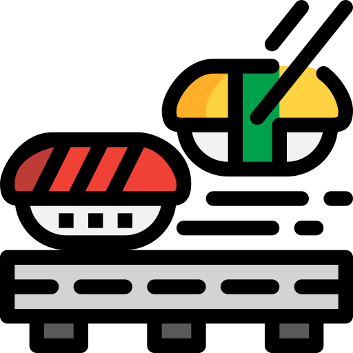 Sushi Generic Outline Color icono