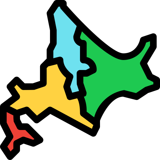 Hokkaido Generic Outline Color icon