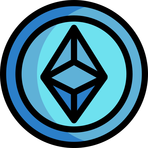 ethereum Generic Outline Color icona