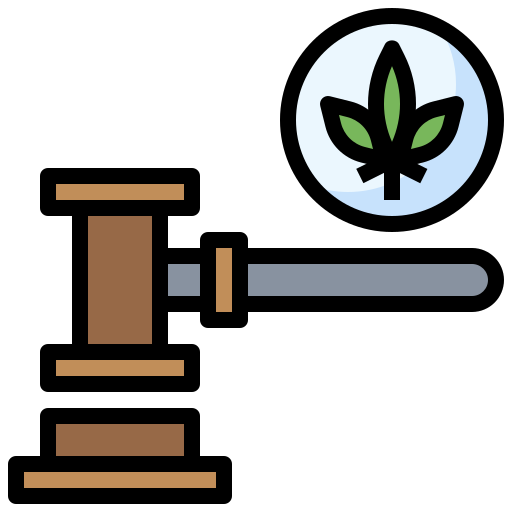 Legal Surang Lineal Color icon
