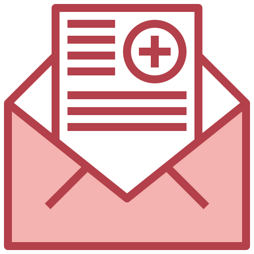 email Surang Red icon