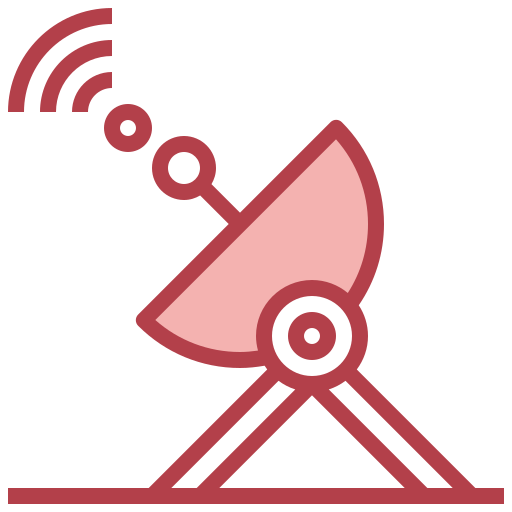 Antena parabólica Surang Red Ícone